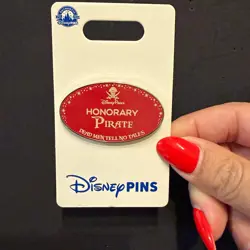 Disney Parks Pin | Pirates of the Caribbean | Honorary Pirate - Image 1