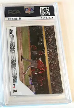 2018 TOPPS NOW SHOHEI OHTANI PSA 10 2018 TOPPS NOW #5 ROOKIE - Image 2
