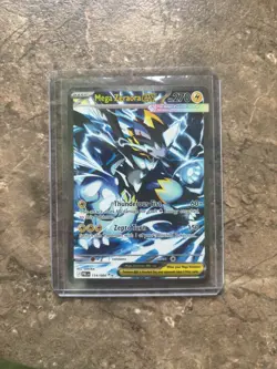 Mega Zeraora ex 114/084 Pitch Black Special Illustration Rare Holo Pokemon Mint - Image 2