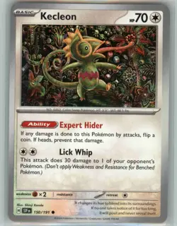 Kecleon 150/191 Common Surging Sparks Pokemon - Image 1