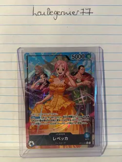 ONE PIECE CARD Rebecca (Alt Art) OP15-039 L Adventure on KAMI's Island Japanese - Image 1