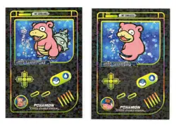 Game Boy Color Pokemon HOLO CARDS SLOWBRO & SLOWPOKE - Image 1