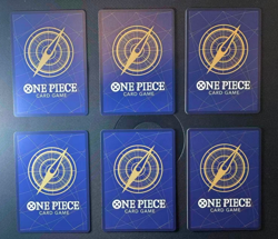 ROUND 1 x ONE PIECE Card Promo 6 Card Set - Luffy Nami Sanji Franky Brook Jinbe - Image 2