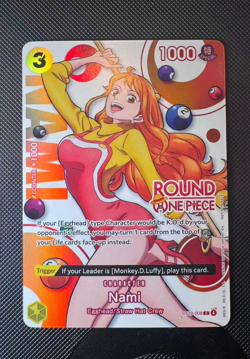 ROUND 1 x ONE PIECE Card Promo 6 Card Set - Luffy Nami Sanji Franky Brook Jinbe - Image 5