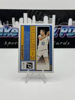 2025-26 Panini Donruss Lauren Betts True Gold /15 Panini 1st RC - Image 2