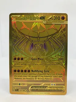 Pokemon TCG Mega Zygarde ex #124/088 – Hyper Rare Gold Perfect Order - Image 1