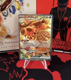 Dachsbun ex - 169/142 Stellar Crown Special Illustration Rare Pokemon TCG - Image 1