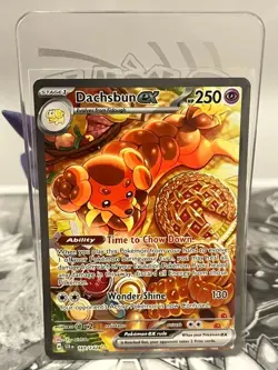 Pokemon Card Dachsbun ex - Stellar Crown Special IR 169/142 - Image 2