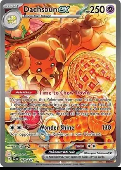 PSA 10- Dachsbun Ex Special Illustration Rare Stellar Crown #169/142 Pokemon - Image 1