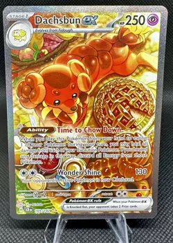 Dachsbun EX 169/142 - SIR - Stellar Crown - Pokemon Card - NM/M - Image 1