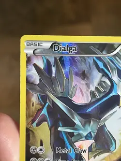 Dialga XY77 Full Art Holo Ultra Rare Black Star Promo Pokemon TCG Card - Image 2
