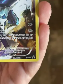 Dialga XY77 Full Art Holo Ultra Rare Black Star Promo Pokemon TCG Card - Image 4