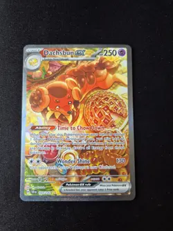 Dachsbun ex 169/142 Special Illustration Rare Stellar Crown Pokemon NM - Image 1