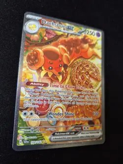 Dachsbun ex 169/142 Special Illustration Rare Stellar Crown Pokemon NM - Image 2