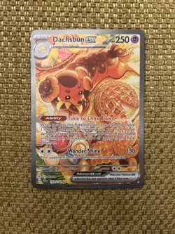 Dachsbun ex 169/142 Special Illustration Rare Stellar Crown Pokemon NM - Image 1