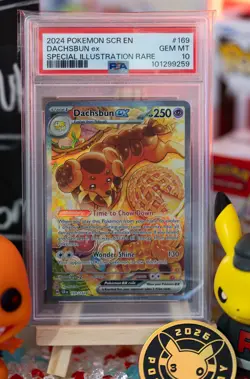 PSA 10 Dachsbun ex 169/142 Special Illustration Rare Stellar Crown Pokemon Card - Image 1