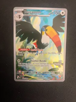 094/084 Toucannon Illustration Rare Me05: Pitch Black Pokemon TCG - Image 3