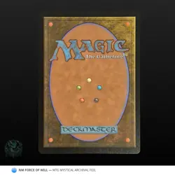 Force of Will 19 Mythic Foil NM MTG Secrets of Strixhaven Mystical Archive SOA - Image 2