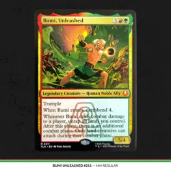 Bumi, Unleashed 211 Mythic Regular NM - MTG Avatar the Last Airbender - Image 2