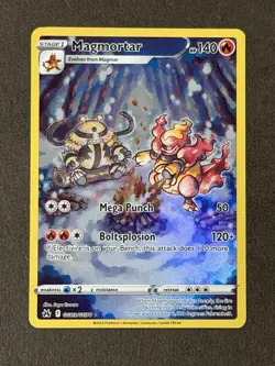 Magmortar GG03/GG70 Pokemon Crown Zenith Galarian Gallery Holo NM - Image 1