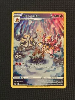 Pokemon TCG Crown Zenith GG03/GG70 Magmortar Galarian Gallery Holo - NM - Image 1
