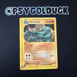 Pokemon TCG Machamp Expedition 51/165 Regular Rare MP C35 - Image 1