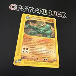 Pokemon TCG Machamp Expedition 51/165 Regular Rare MP C35 - Image 2