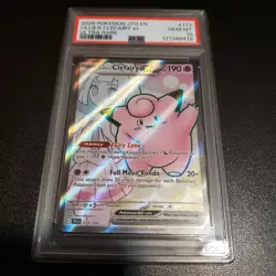 Pokemon 2025 Sv09 Lillie's Clefairy ex Full Art Holo 173/159 EN PSA 10 - Image 1