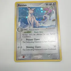 PERSIAN REVERSE HOLO 44/112 EX FIRE RED & LEAF GREEN POKEMON ENGLISH LP+ NM- - Image 3
