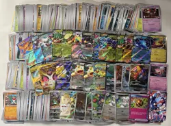 Pokemon TCG 500 Non English Card Fresh Pack Bulk Lot FULL ART EX’S AND MORE! - Image 1