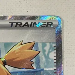Pokemon Pitch Black Misty's Vitality 111/084 Ultra Rare Holo Full Art Supporter - Image 4
