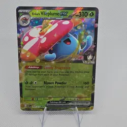Pokemon TCG Erika's Vileplume ex 003/217 Ascended Heroes Double Rare NM - Image 1