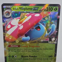 Pokemon TCG Erika's Vileplume ex 003/217 Ascended Heroes Double Rare NM - Image 2
