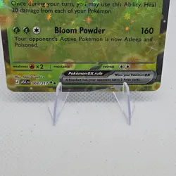 Pokemon TCG Erika's Vileplume ex 003/217 Ascended Heroes Double Rare NM - Image 3