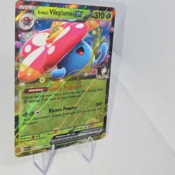 Pokemon TCG Erika's Vileplume ex 003/217 Ascended Heroes Double Rare NM - Image 4
