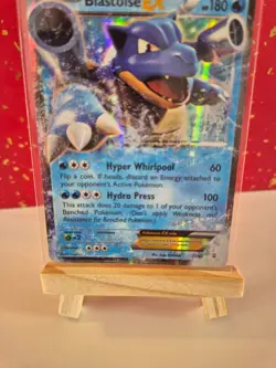 Pokemon TCG Blastoise EX 17/83 Ultra Rare - Generations XY Holo 2016 - LP - Image 3