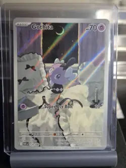 Pokemon TCG Gothita 124/086 Illustration Rare - White Flare - NM - Centered - Image 1