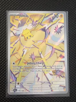 Joltik Illustration Rare 150/142 Sv07: Stellar Crown Pokemon TCG 150/142 NM - Image 1