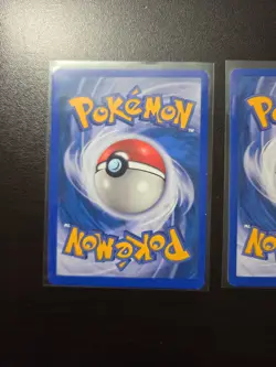 Lot Of 3 Pokemon Expedition 2002 Meowth Kadabra Chikorita - Image 5