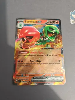 Pokemon TCG Scovillain EX 037/191 Double Rare S&V Surging Sparks - Image 1
