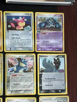 Large Pokemon Card REVERSE HOLO STAMPED Lot X15 - EX DEOXYS, LEGEND MAKER + MORE - Image 4
