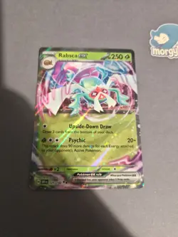 Pokemon TCG Rabsca EX 025/182 Sv10: Destined Rivals Holo Card - Image 1