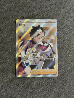 Pokemon TCG Piers 69/72 Shining Fates Full Art Trainer - Image 1