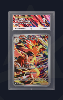 Pokemon TCG Ethans Typhlosion 190/182 Illustration Rare – Destined Rivals ACE 9 - Image 1