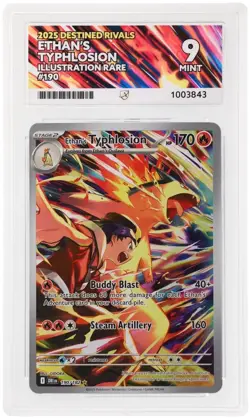 Pokemon TCG Ethans Typhlosion 190/182 Illustration Rare – Destined Rivals ACE 9 - Image 4