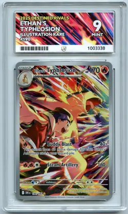 ACE 9 Ethans Typhlosion 190/182 Illustration Rare Pokemon TCG Destined Rivals - Image 1