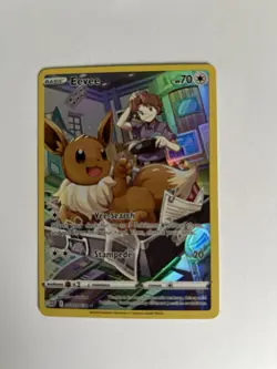 Eevee TG11/TG30 Brilliant Stars Trainer Gallery Pokemon TCG NM - Image 1