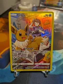Eevee - Sword & Shield: Brilliant Stars (TG11/TG30) Trainer Gallery Pokemon NM - Image 1