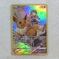 Pokemon TCG Eevee TG11/TG30 Brilliant Stars Trainer Gallery Holo UR 2022 EN - Image 1