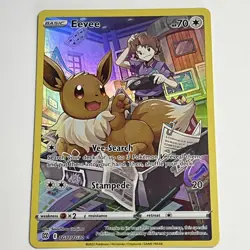 Eevee - Brilliant Stars - Full Art Holo - NM TG11/TG30 - Pokemon TCG - Image 1